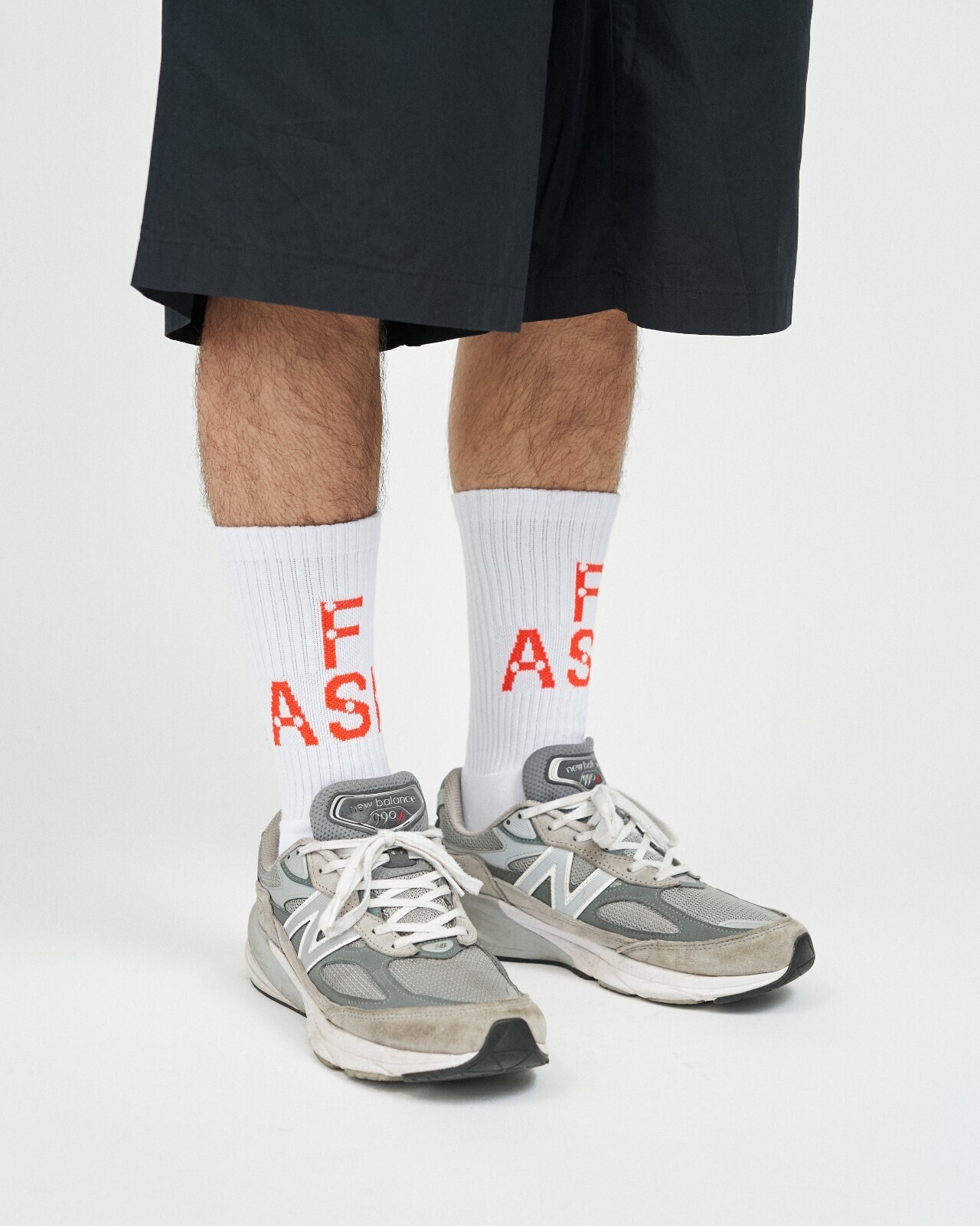 フレッシュサービス レディース & メンズ AS×FS 2パックソックス 画像6