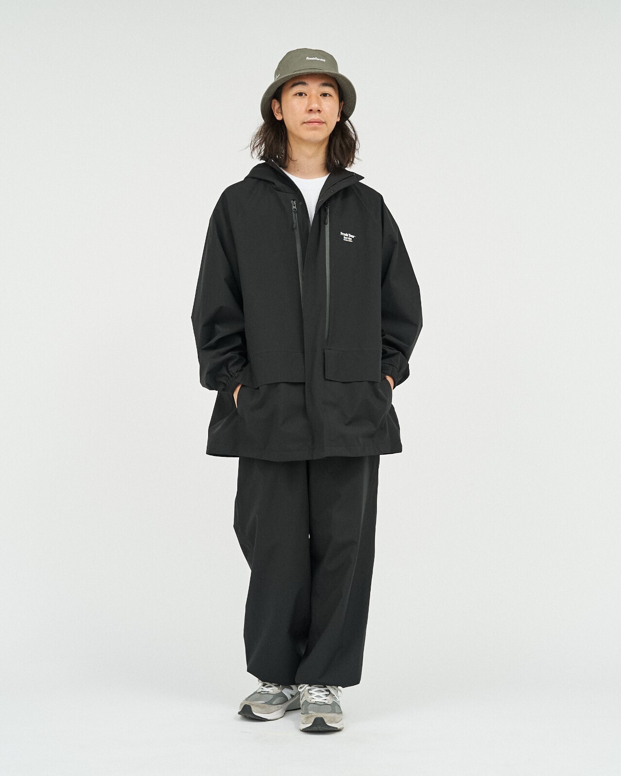 フレッシュサービス メンズ ウォータープルーフタクティカルシェル 画像4