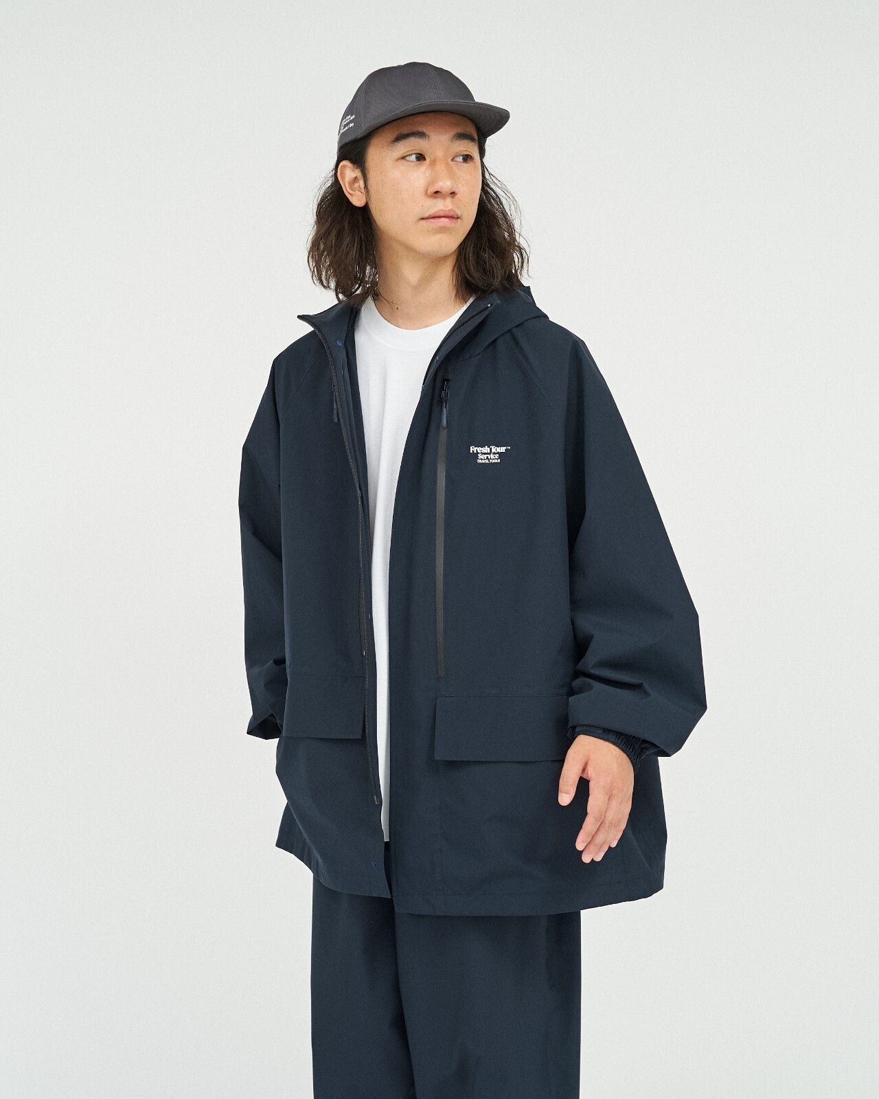 フレッシュサービス メンズ ウォータープルーフタクティカルシェル 画像9