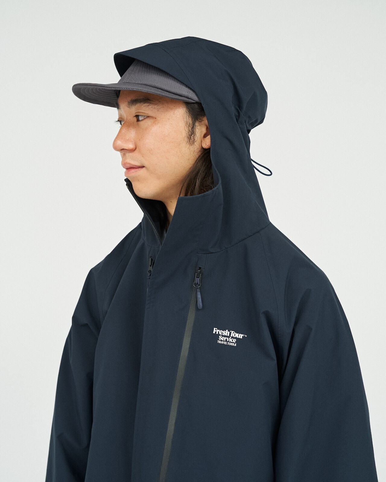 フレッシュサービス メンズ ウォータープルーフタクティカルシェル 画像10