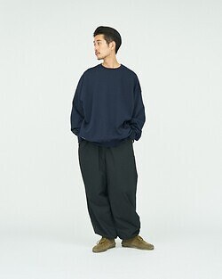 フレッシュサービス メンズ ライトオンスクルーネックスウェット 画像14