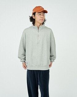 FreshService 男士 HEAVY OZ HALF ZIP PULLOVER (25AW) 图片2