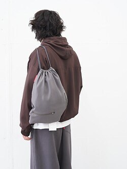 アベリア エドワード ゴーチャ(Abelia Edoward Goucha) 女士 & 男士 MX PK BAG size2 gray F/2