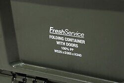 フレッシュサービス レディース & メンズ フォールディングコンテナボックス 写真4