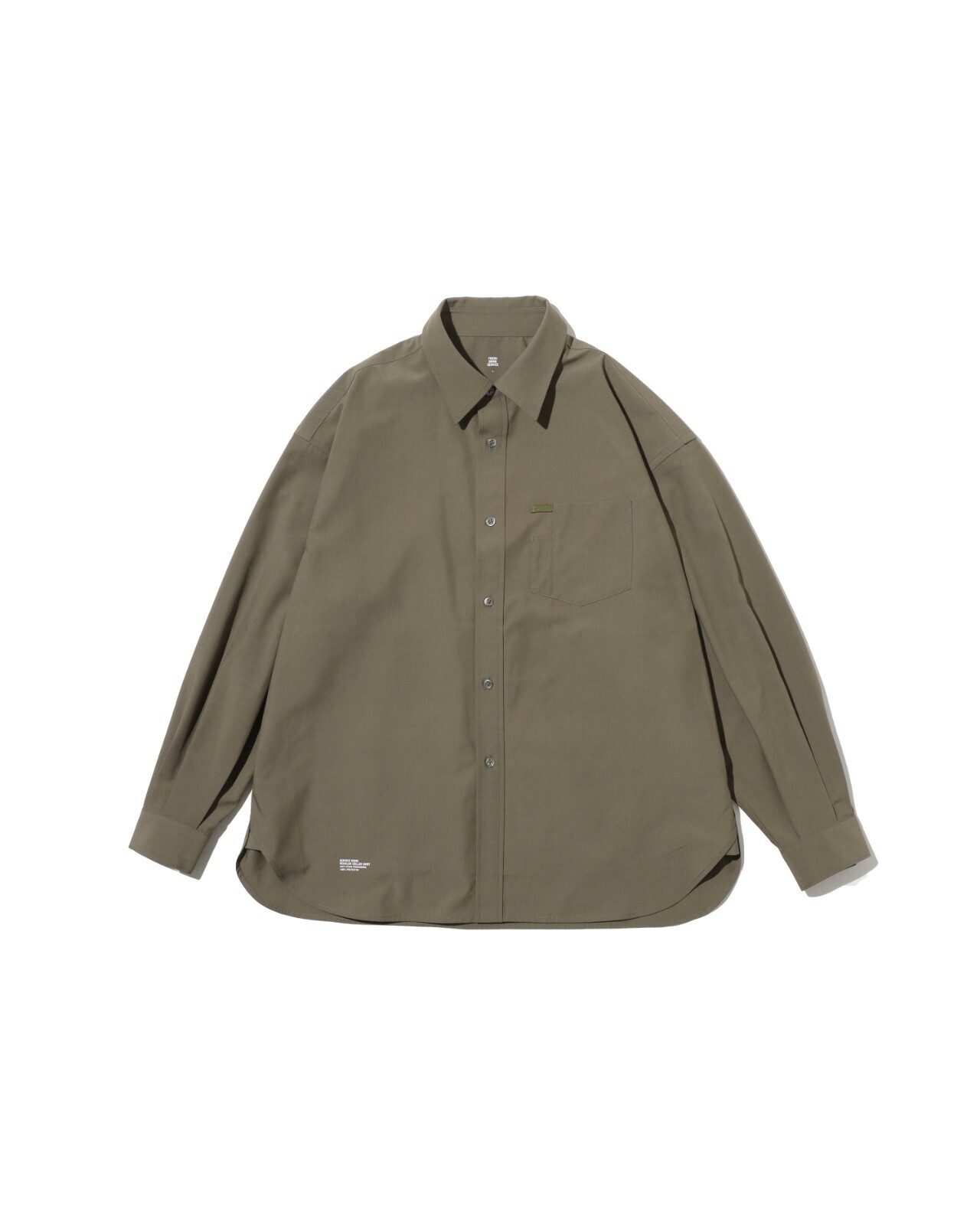 Fresh Service　REGULAR COLLAR SHIRT　2022 Fresh Service REGULAR COLLAR SHIRT 2022