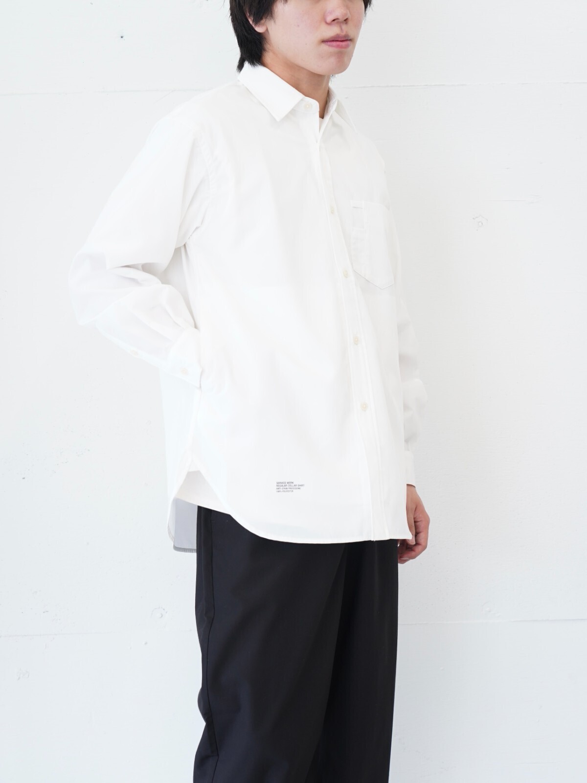 FreshService WOMENS & MENS SERVICE WORK REGULAR COLLAR SHIRT IMAGE5