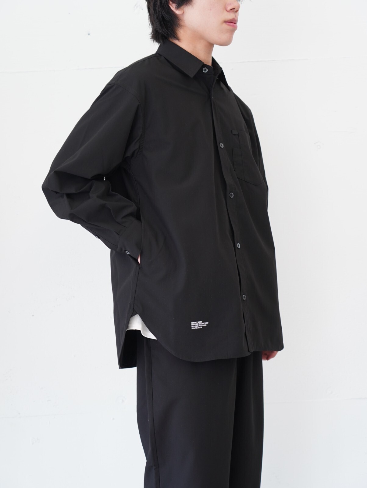 FreshService WOMENS & MENS SERVICE WORK REGULAR COLLAR SHIRT IMAGE12