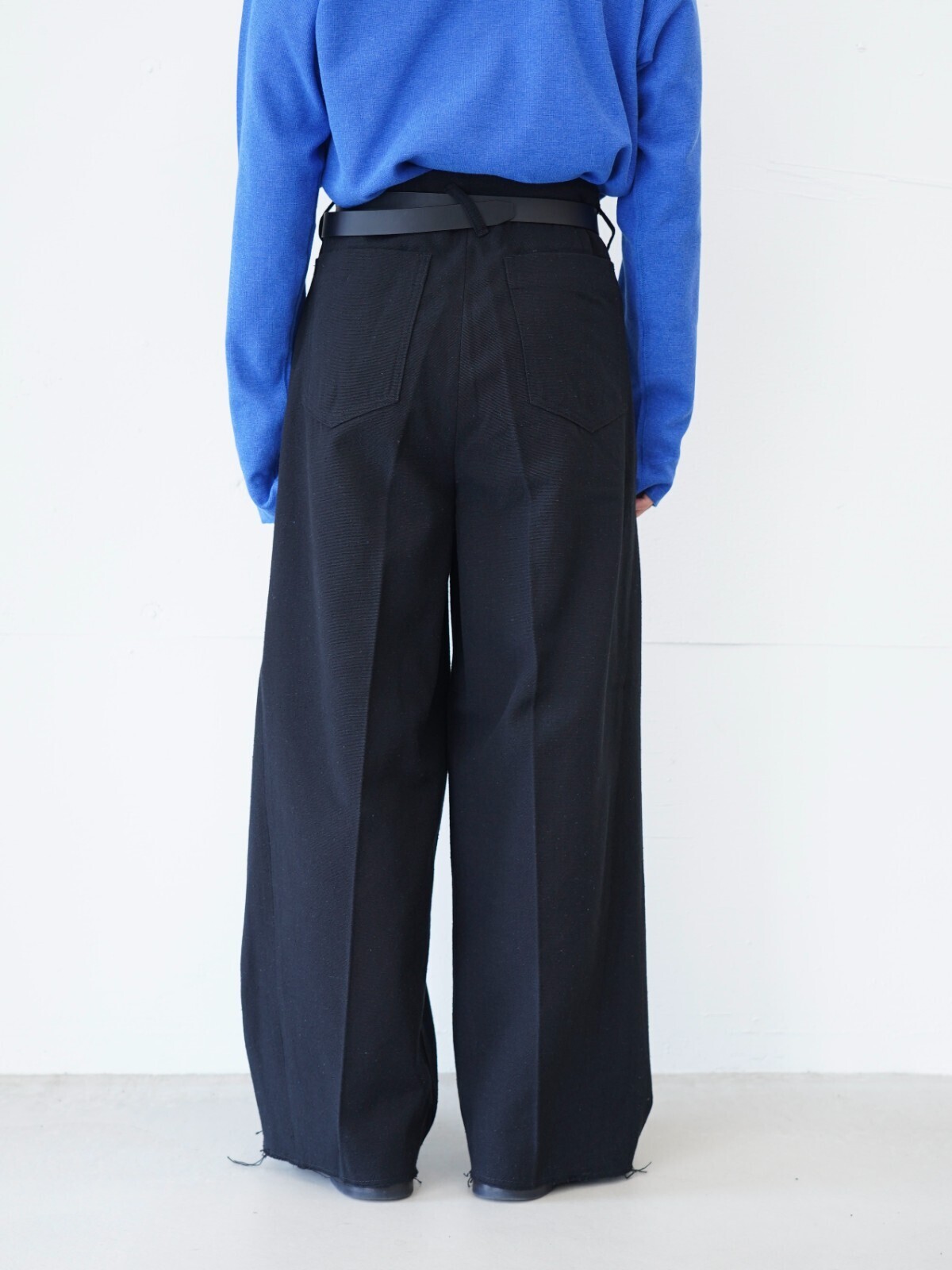 サバイ レディース & メンズ タックバギータイプ3 -尾州ネップウール- 画像3