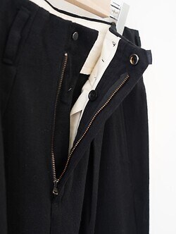 saby 여성 & 남성 TUCK-BAGGY TYPE 3 - Bishu Japan Nep Wool FAB - 이미지9
