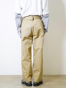 アベリア エドワード ゴーチャ メンズ ダブルベルトパンツ 画像5