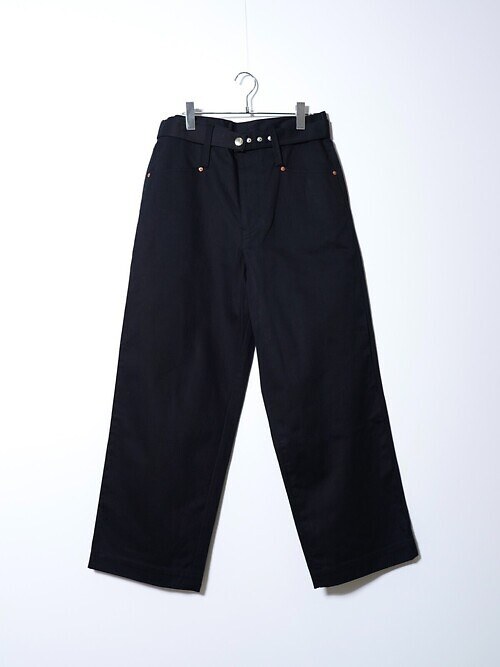 ダブルベルトパンツ｜アベリア エドワード ゴーチャ メンズ