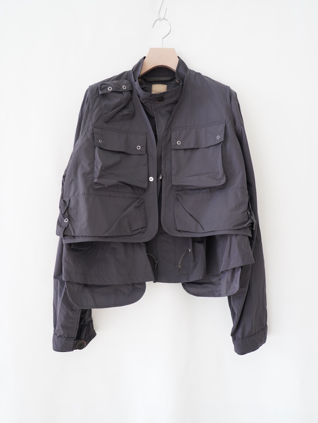 ANTHEM A WOMENS & MENS DOCKING NYLON SHORT BLOUSON IMAGE9