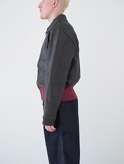 ANTHEM A WOMENS & MENS CRACK TERRY BLOUSON IMAGE4