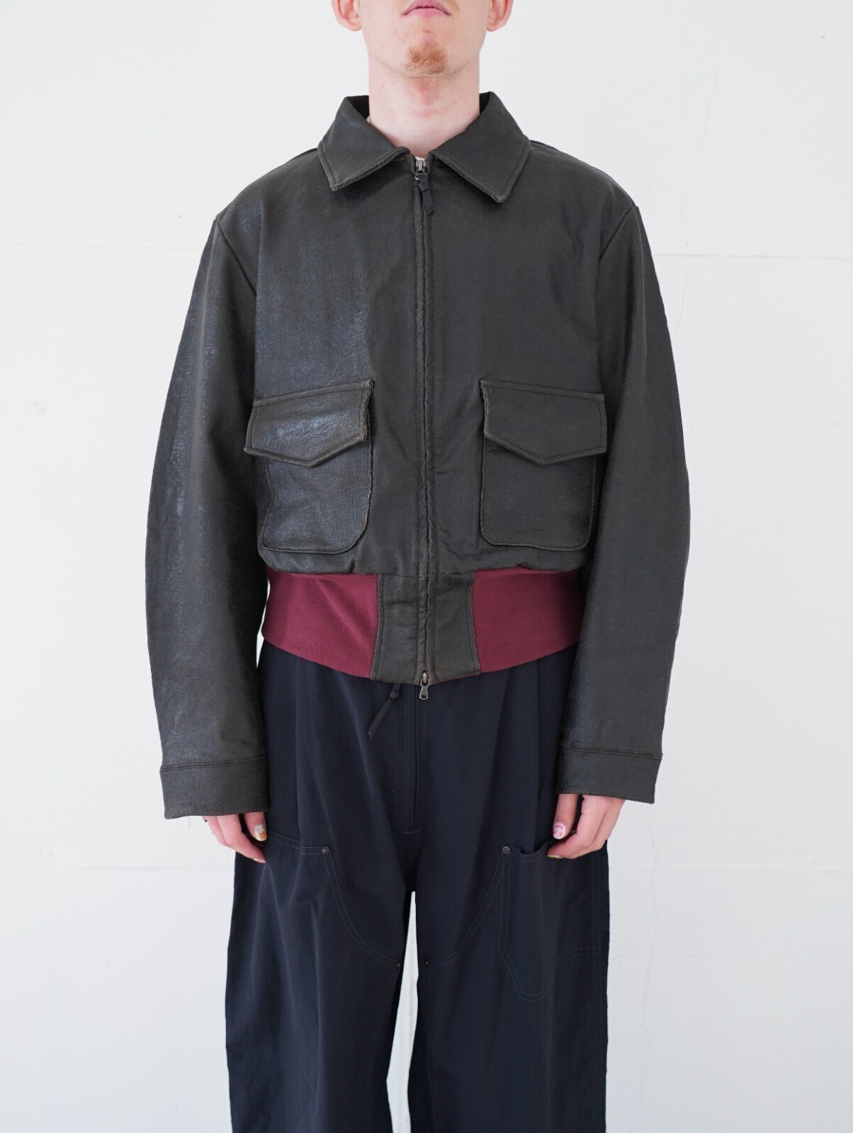 ANTHEM A WOMENS & MENS CRACK TERRY BLOUSON IMAGE1