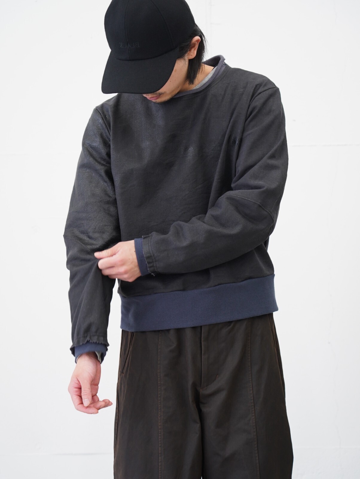 ANTHEM A WOMENS & MENS CRACK TERRY PULLOVER SWEAT IMAGE12