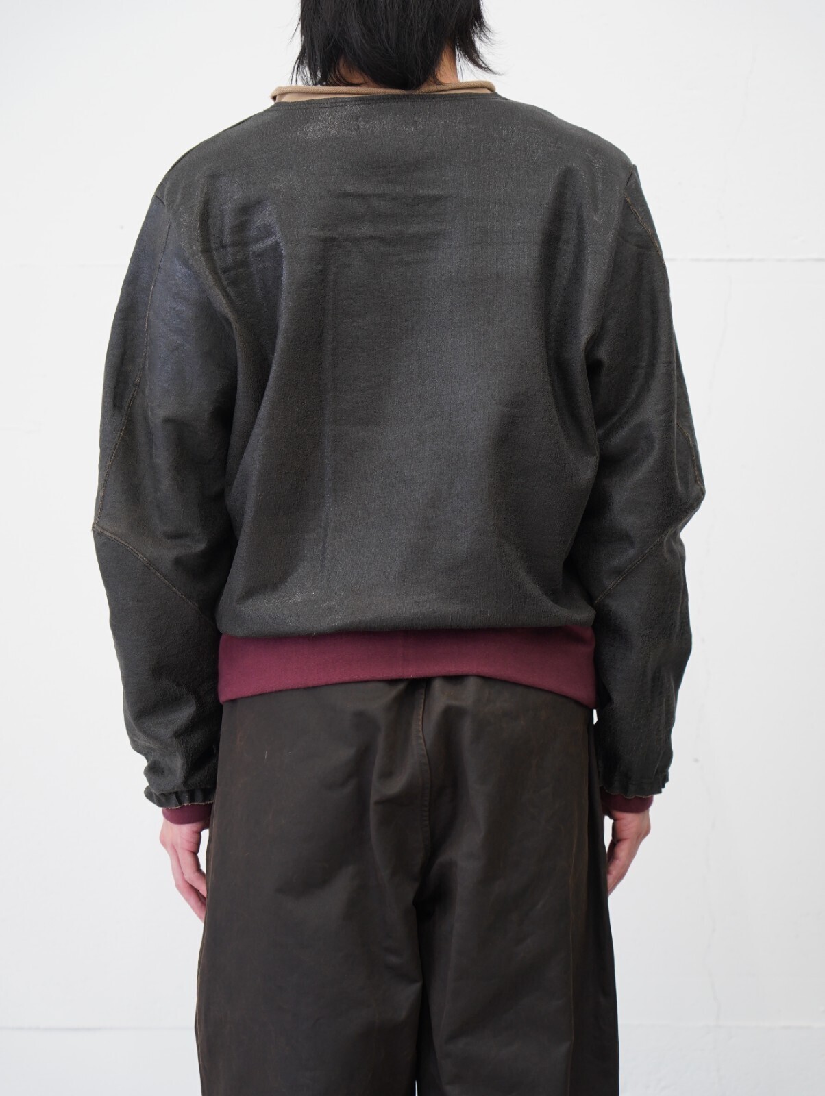 ANTHEM A WOMENS & MENS CRACK TERRY PULLOVER SWEAT IMAGE4