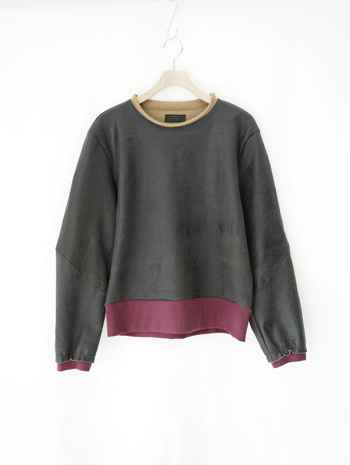 ANTHEM A WOMENS & MENS CRACK TERRY PULLOVER SWEAT IMAGE5