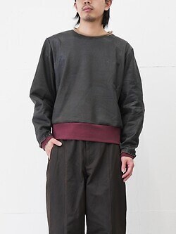 ANTHEM A WOMENS & MENS CRACK TERRY PULLOVER SWEAT IMAGE1