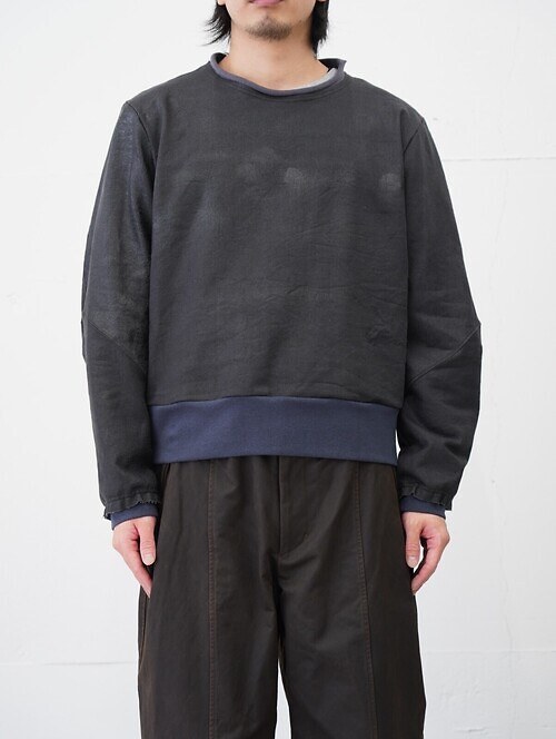 CRACK TERRY PULLOVER SWEAT｜ANTHEM A 女士 & 男士