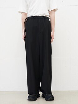 アンセム エー レディース & メンズ ウォッシャブルウール ノーブレイナーパンツ 画像2