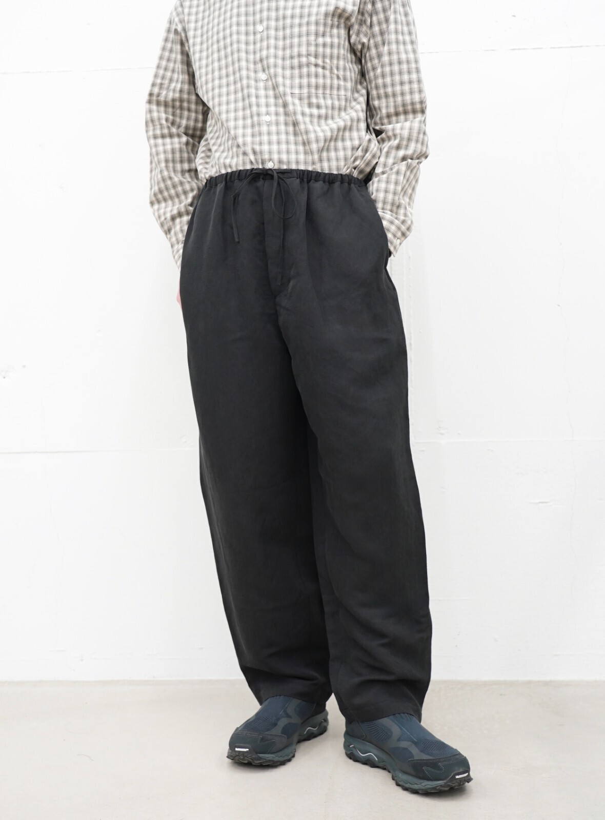 AXIS 女裝 & 男裝 Silk Linen Easy Pants 圖片1