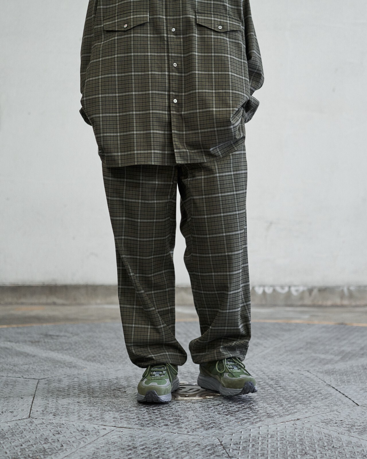 Wooly Stretch Over Track Pants - FreshService 남성|공식 Wooly Stretch Over Track Pants - FreshService 남성|공식