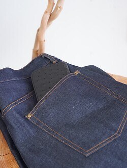 BISOWN MENS BOAT WALLET OSTRICH IMAGE4