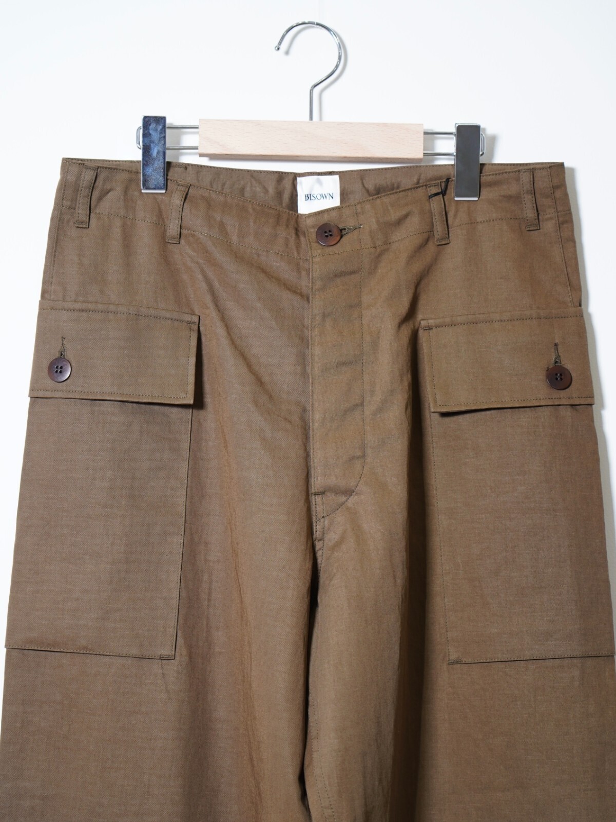BISOWN 男士 COTTON LINEN M43 TROUSERS 圖片3