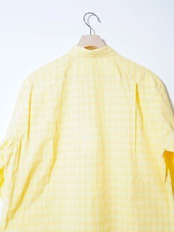 ビソウン メンズ コットンヒドゥンチェックN3シャツ 画像4