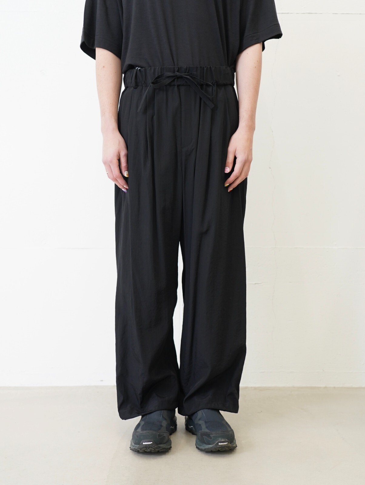 Blanc YM 女裝 & 男裝 Salt Shrink Cupro Browsing Pants 圖片11