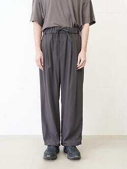 Blanc YM 女裝 & 男裝 Salt Shrink Cupro Browsing Pants 圖片1