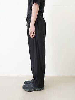 Blanc YM 女裝 & 男裝 Salt Shrink Cupro Browsing Pants 圖片13