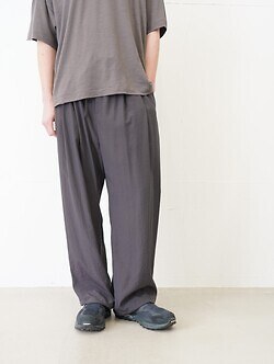 Blanc YM 女裝 & 男裝 Salt Shrink Cupro Browsing Pants 圖片5