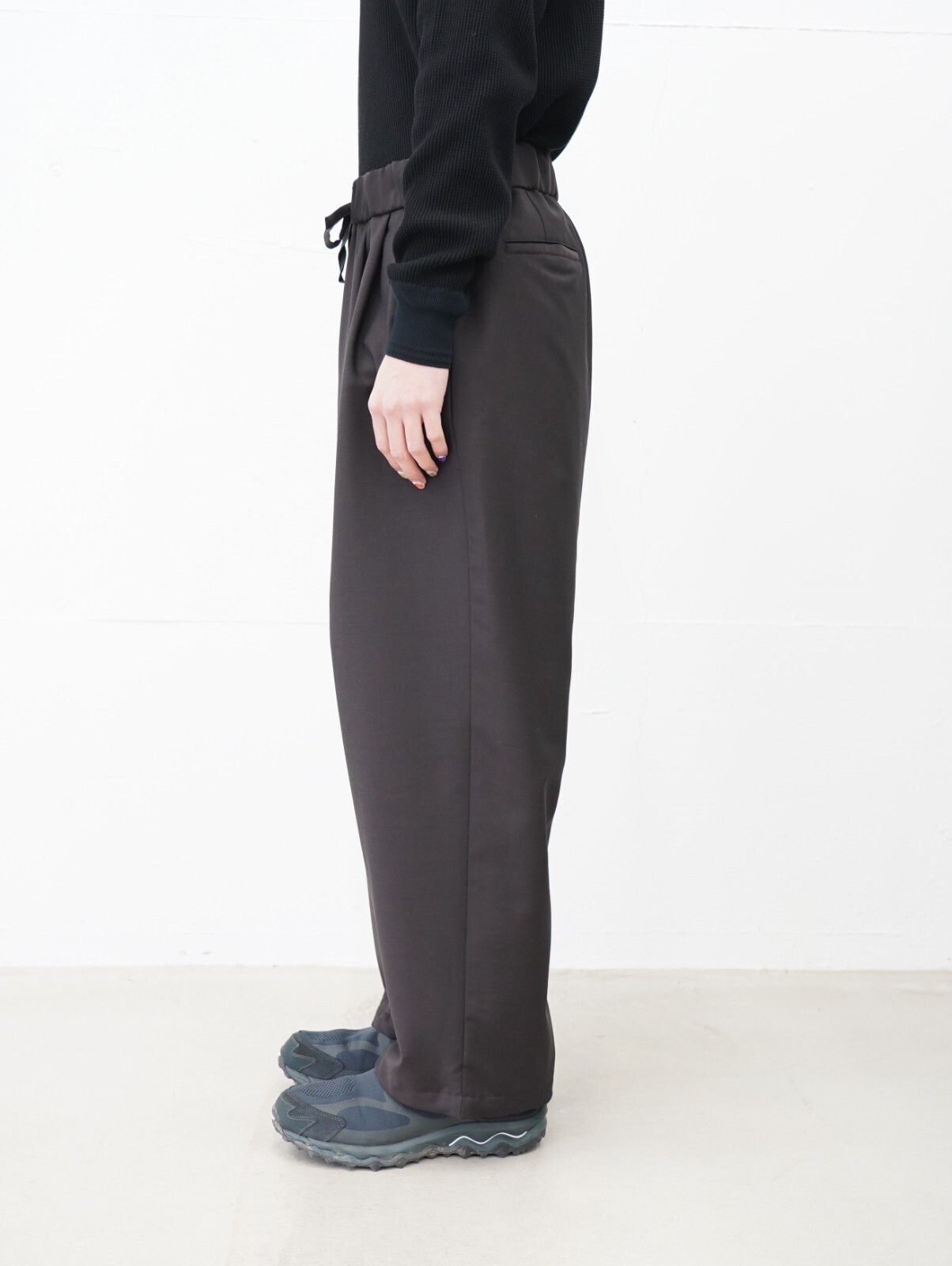 Blanc YM 女裝 & 男裝 Wool Mohair Browsing Pants 圖片4