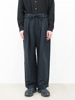 Blanc YM 女裝 & 男裝 Linen Silk Oversize Pants 圖片2