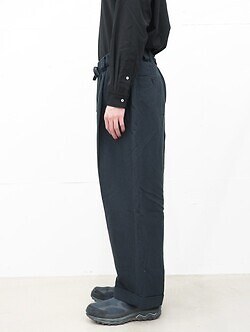 Blanc YM 女裝 & 男裝 Linen Silk Oversize Pants 圖片3