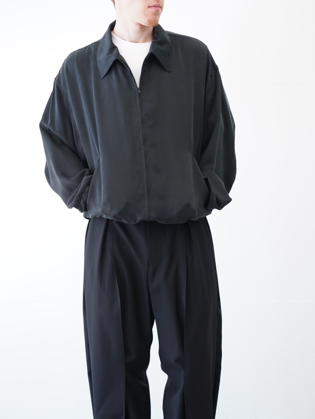 キュプラドリズラージャケット | Blanc YM