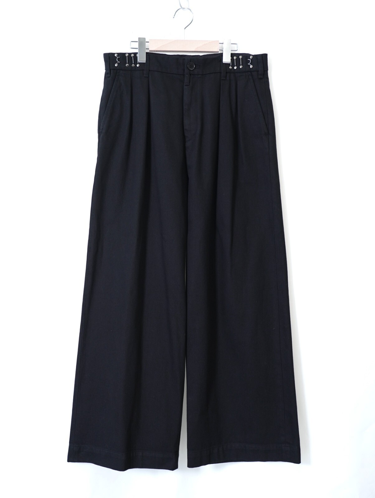 ダイリク メンズ ワイドタックチノパンツ 画像27