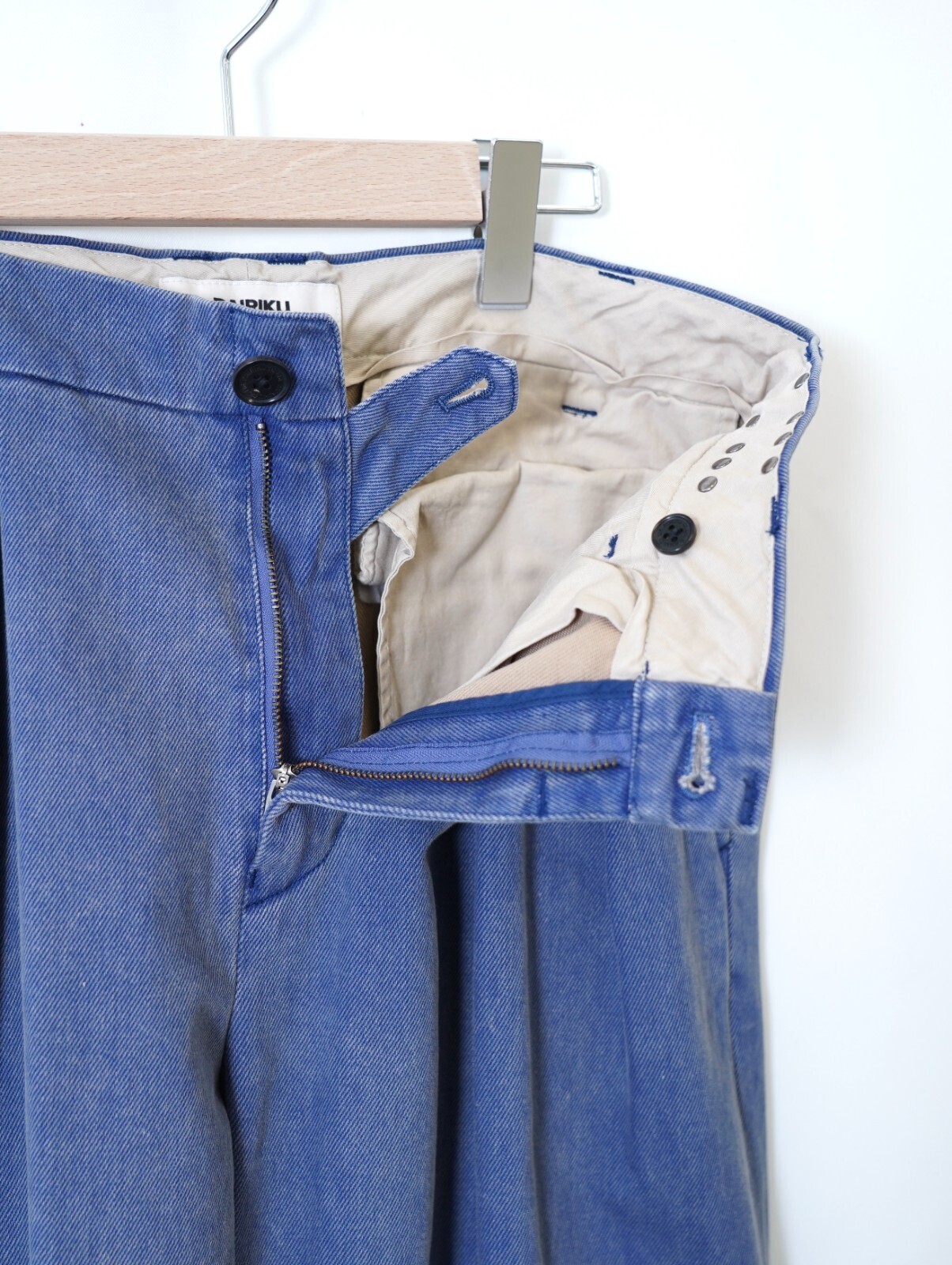 ダイリク メンズ ワイドタックチノパンツ 画像21