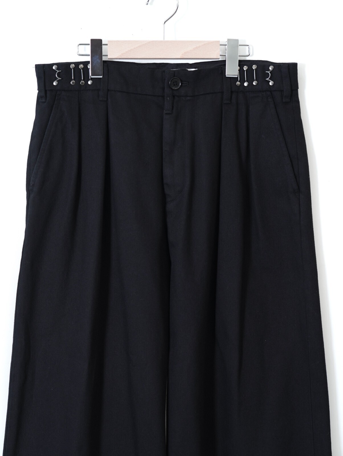 ダイリク メンズ ワイドタックチノパンツ 画像29