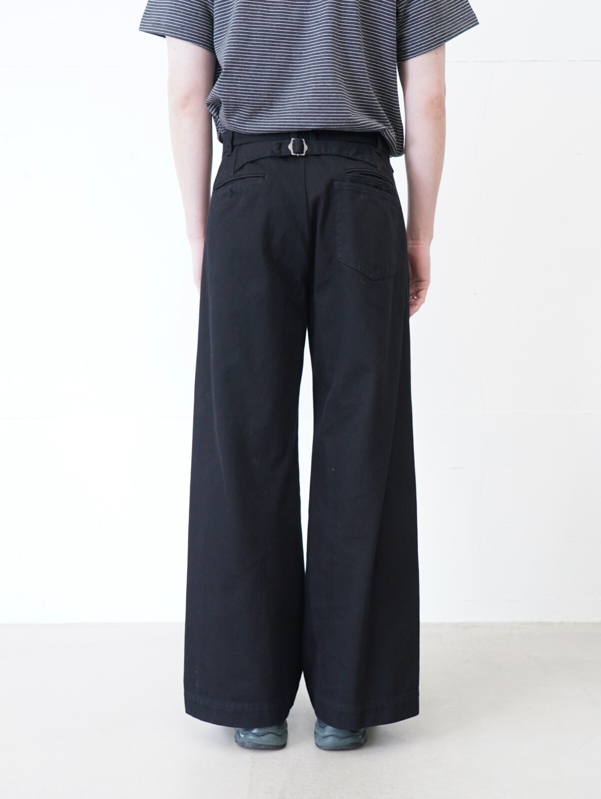 ダイリク メンズ ワイドタックチノパンツ 画像26