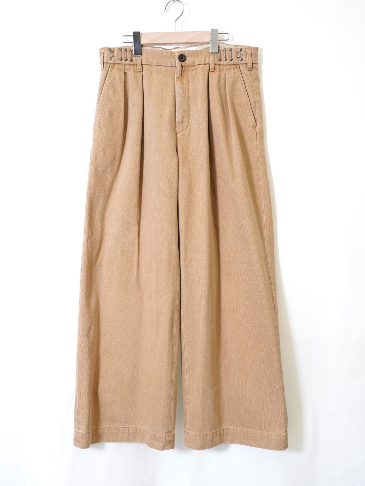 ダイリク メンズ ワイドタックチノパンツ 画像7