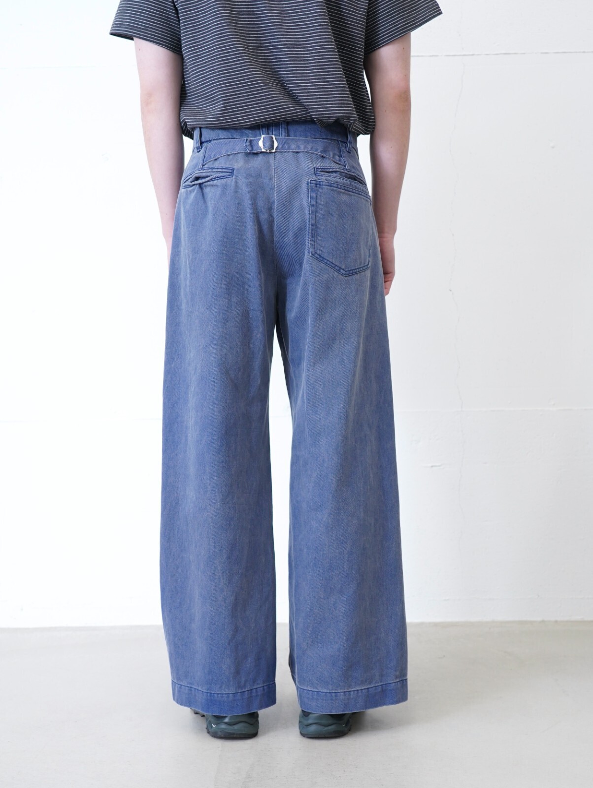 ダイリク メンズ ワイドタックチノパンツ 画像16