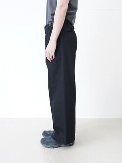 ダイリク メンズ ワイドタックチノパンツ 画像25