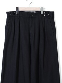 ダイリク メンズ ワイドタックチノパンツ 画像29