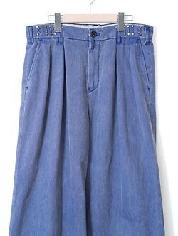 ダイリク メンズ ワイドタックチノパンツ 画像19