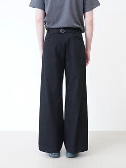 ダイリク メンズ ワイドタックチノパンツ 画像26