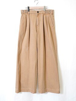 ダイリク メンズ ワイドタックチノパンツ 画像7