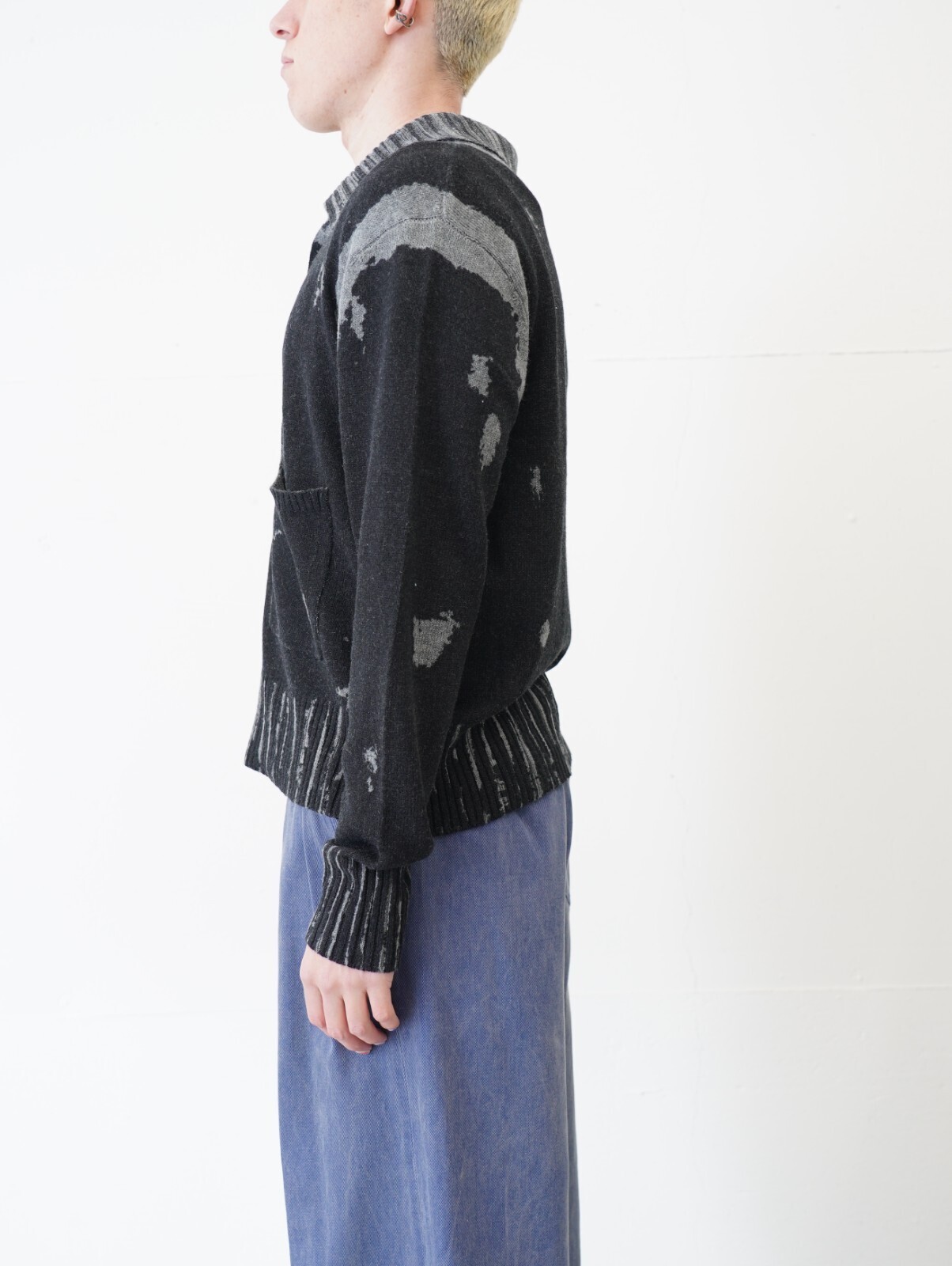 ダイリク メンズ ダイドニットカーディガン 画像3