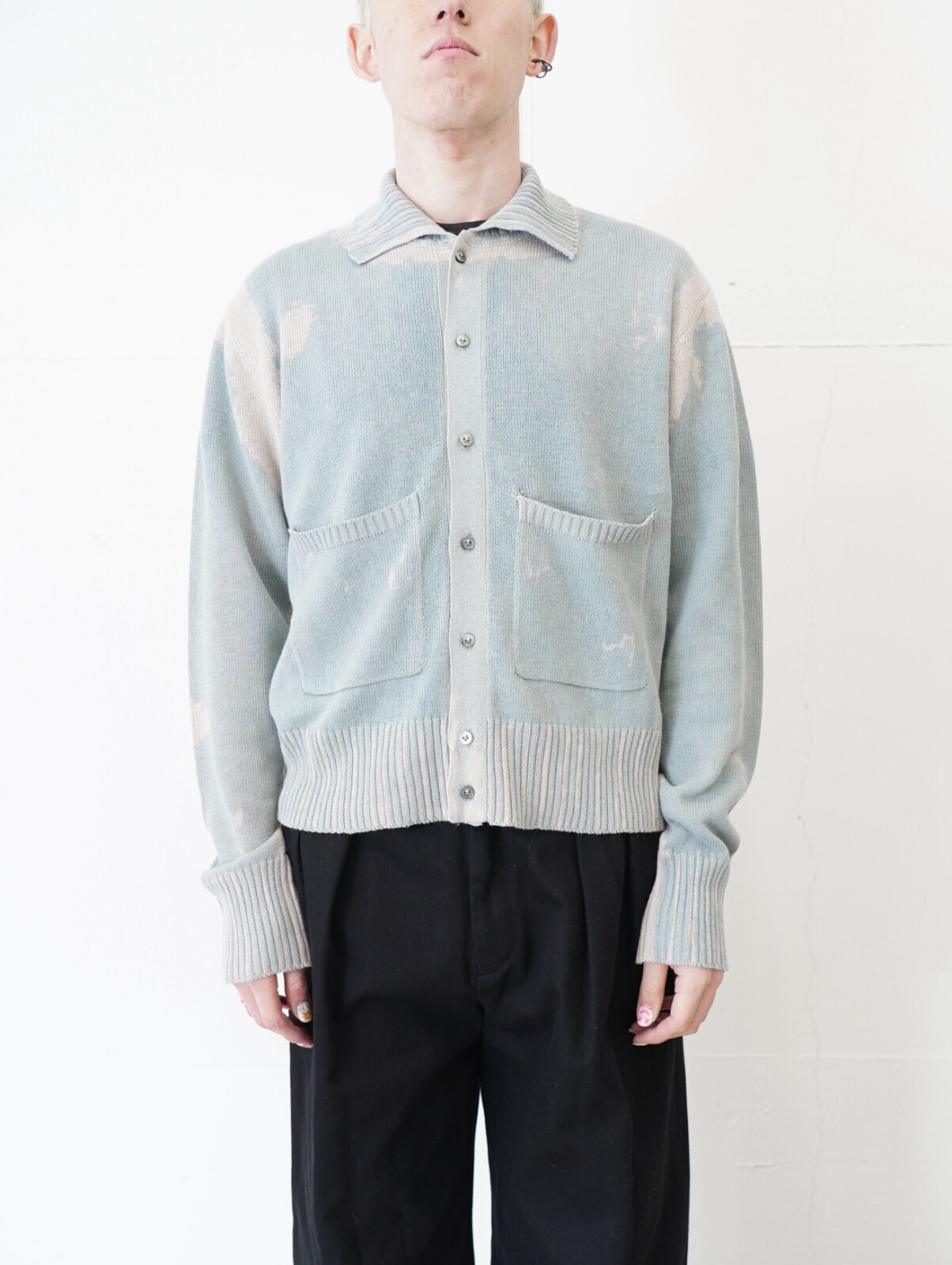 ダイリク メンズ ダイドニットカーディガン 画像11